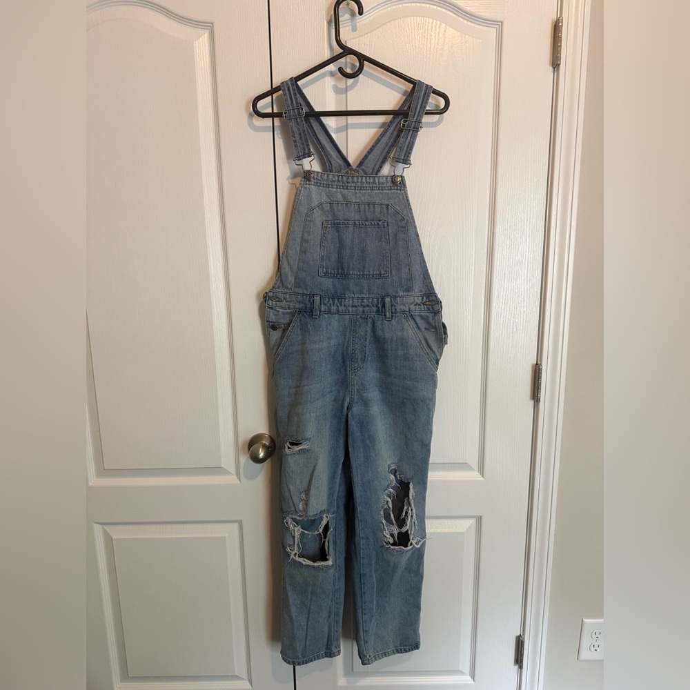 Wild Fable Blue Denim Overalls